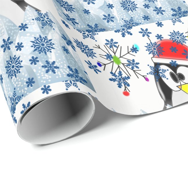 Navidades de papel envuelto (Esquina del rollo)