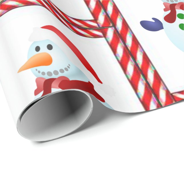 Navidades de papel envuelto (Esquina del rollo)