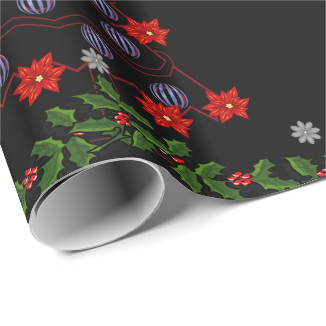 Navidades de papel envuelto (Esquina del rollo)