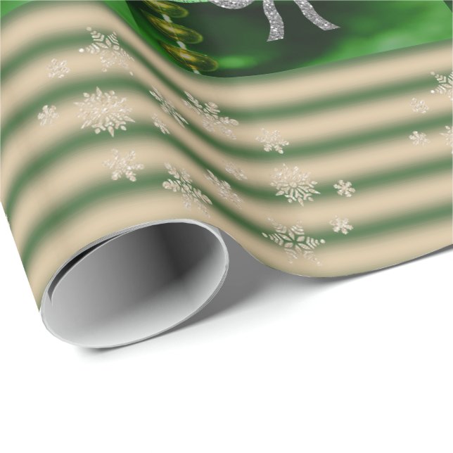 Navidades de papel envuelto (Esquina del rollo)