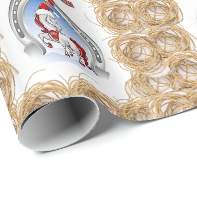 Navidades de papel envuelto (Esquina del rollo)