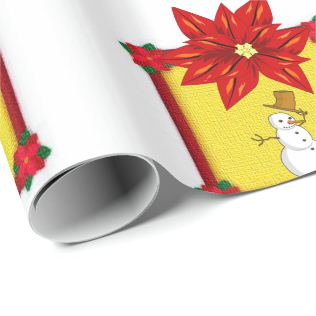 Navidades de papel envuelto (Esquina del rollo)