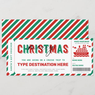 Navidades de pases de crucero  de pases de pasaje