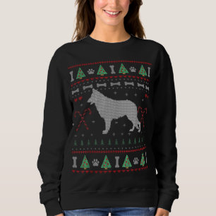 Navidades de pastores alemanes Ugly Sweater Funny 