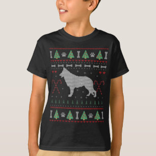 Navidades de pastores alemanes Ugly Sweater Funny 