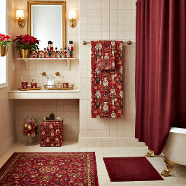 Navidades de patrones de petardos rojos