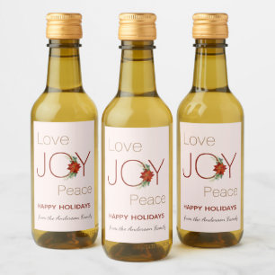 Navidades de paz de Love Joy poinsettia