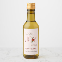 Navidades de paz de Love Joy poinsettia