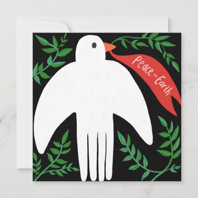 Navidades de Peace on Earth Dove en Navidad (Anverso)