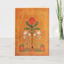 Navidades de Peppers en Chile doblados tarjetas de