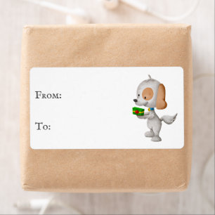 Navidades De Perro A De Pegatina