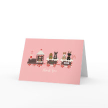 Navidades de perro de agradecimiento