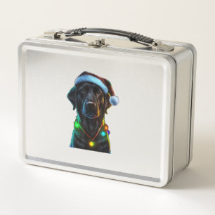 Navidades de perro de Black Funny árbol de luces S