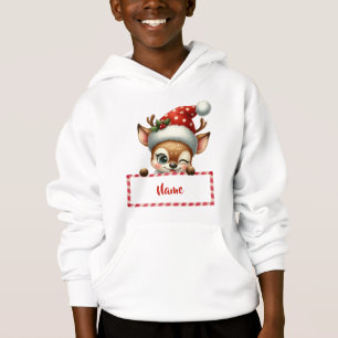 Navidades de personalizable reno y caña de canas