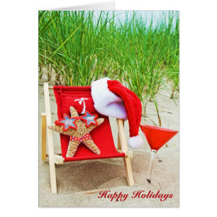 Navidades de pez estrella con bebida