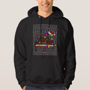 Navidades de piano iluminan Navidad suéter suétere