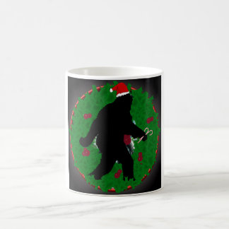 Navidades de pie grande taza de café