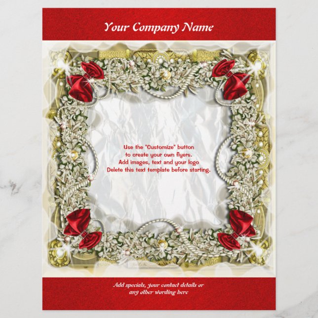 Navidades de plantillas de volantes promociones ma (Frente)