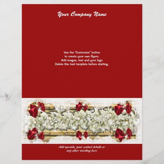 Navidades de plantillas de volantes promociones ma (Frente)