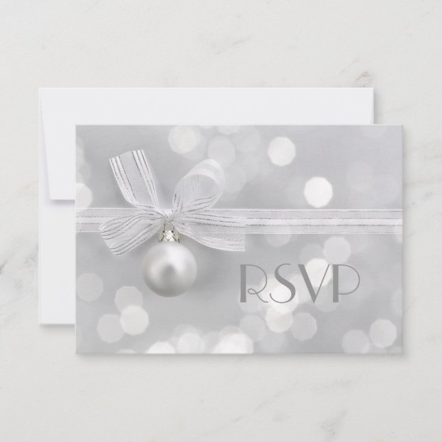 Navidades de plata RSVP (Anverso)