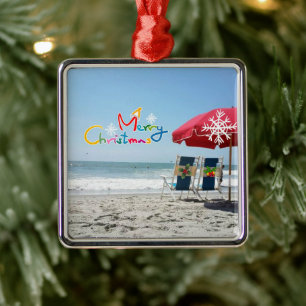 **NAVIDADES DE PLAYA** ORNAMENTO DE ÁRBOL
