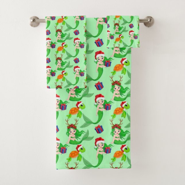 Navidades de playa sirenas tortuga marina (In situ)