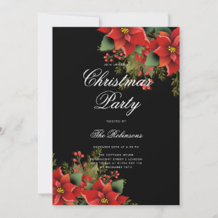 Navidades de Poinsettia invitan a programa y menú 