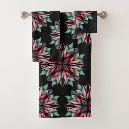 Navidades de Poinsettia Patrón Floral Elegante