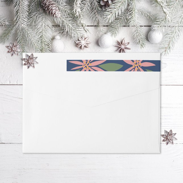 Navidades de Poinsettias de época de la marina ros (Subido por el creador)