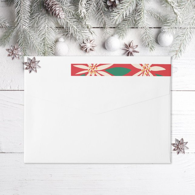 Navidades de Poinsettias Vintage (Subido por el creador)