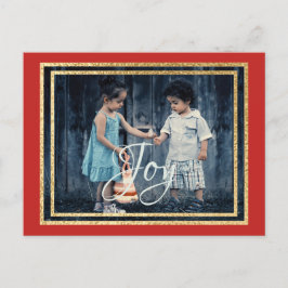 Navidades de postales estándar Tintas Rojas/Verdes