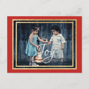 Navidades de postales estándar Tintas Rojas/Verdes