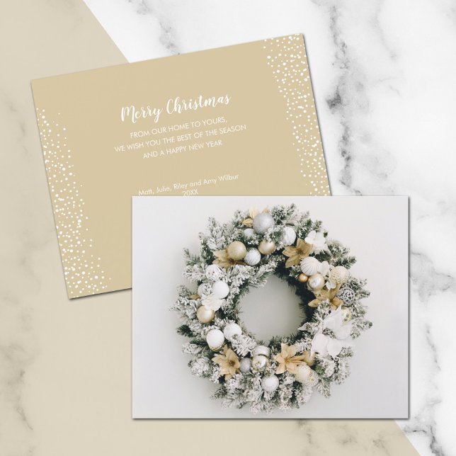 Navidades de presupuesto con tarjeta de vacaciones (Subido por el creador)