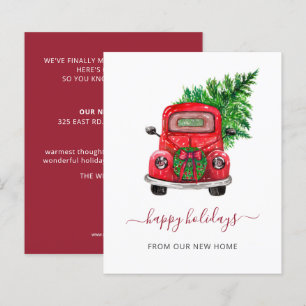 Navidades de presupuesto Tarjeta de vacaciones móv