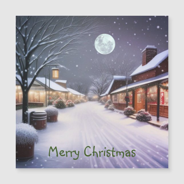 Navidades de pueblos pequeños (Anverso)