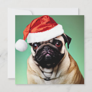 Navidades de pug Dog