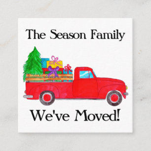 Navidades de recogida retro de Invitación de direc