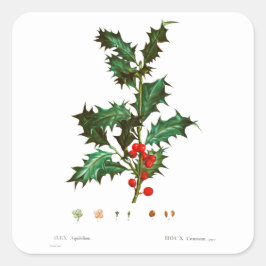 NAVIDADES DE REDOUTÉ PEGATINA SELLO PARA SOBRES DE