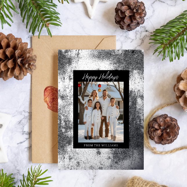 Navidades de Relieve metalizado moderno plantilla  (Subido por el creador)