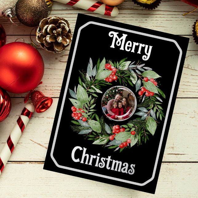 Navidades de Relieve metalizado tarjeta de vacacio (Subido por el creador)