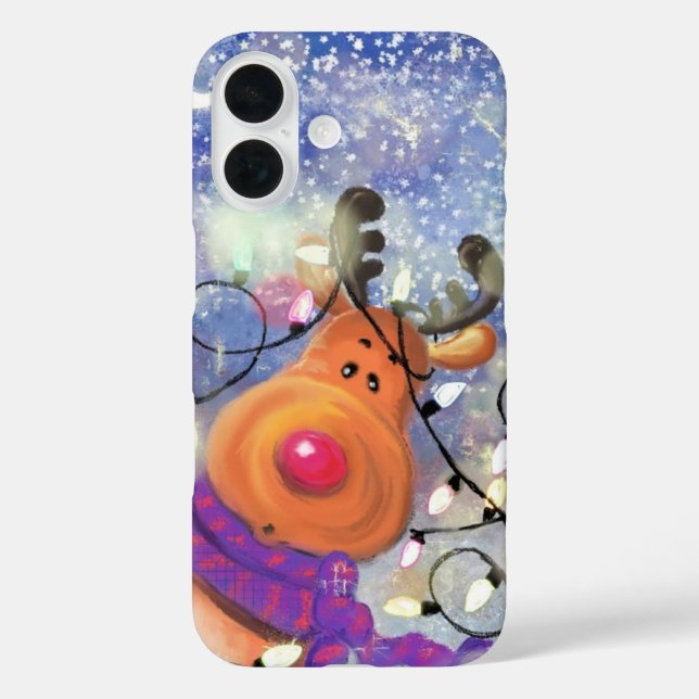 Navidades de renos Fundas de iPhone o Samsung (Reverso )