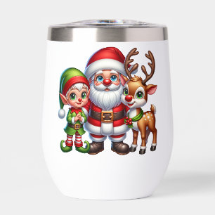 Navidades de renos y de Santa Elf personalizados