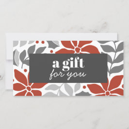 NAVIDADES DE RETRO FLORES ESPECIALES DE PLATA GRIS