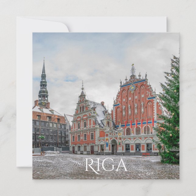 Navidades de Riga Latvia (Anverso)