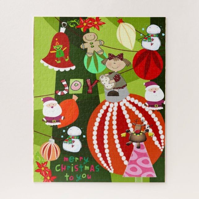 Navidades de rompecabezas (Vertical)