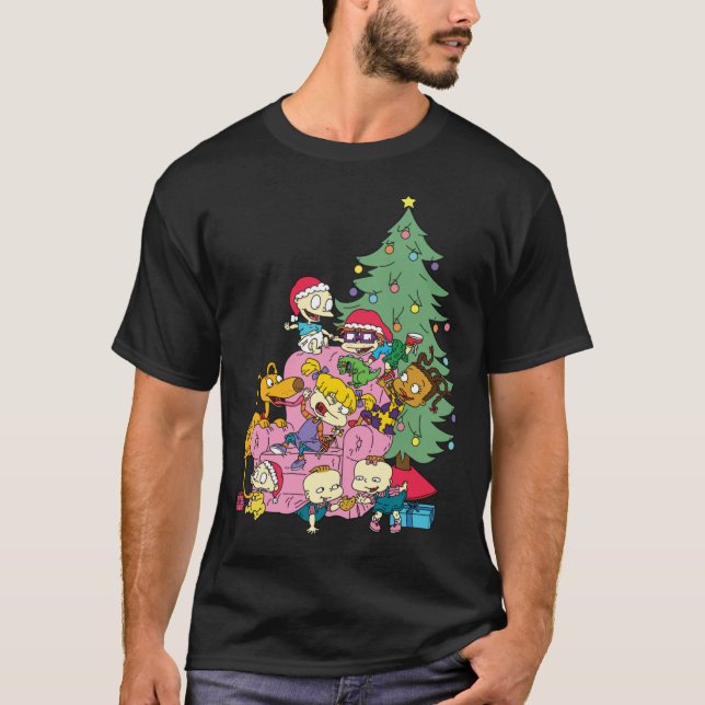 Navidades de Rugrats camiseta clásica (Anverso)