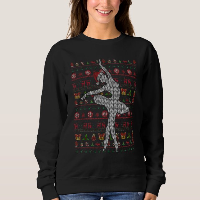 Navidades de Santa Ballet Sweater Santa Ballet Dan (Anverso)