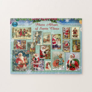 Navidades de Santa Claus regalo de rompecabezas pa