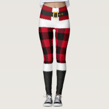 Navidades de Santa Claus vetan leggings