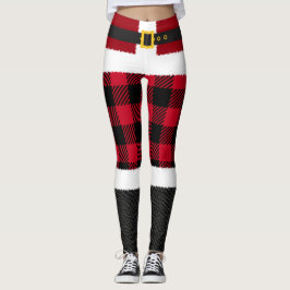 Navidades de Santa Claus vetan leggings